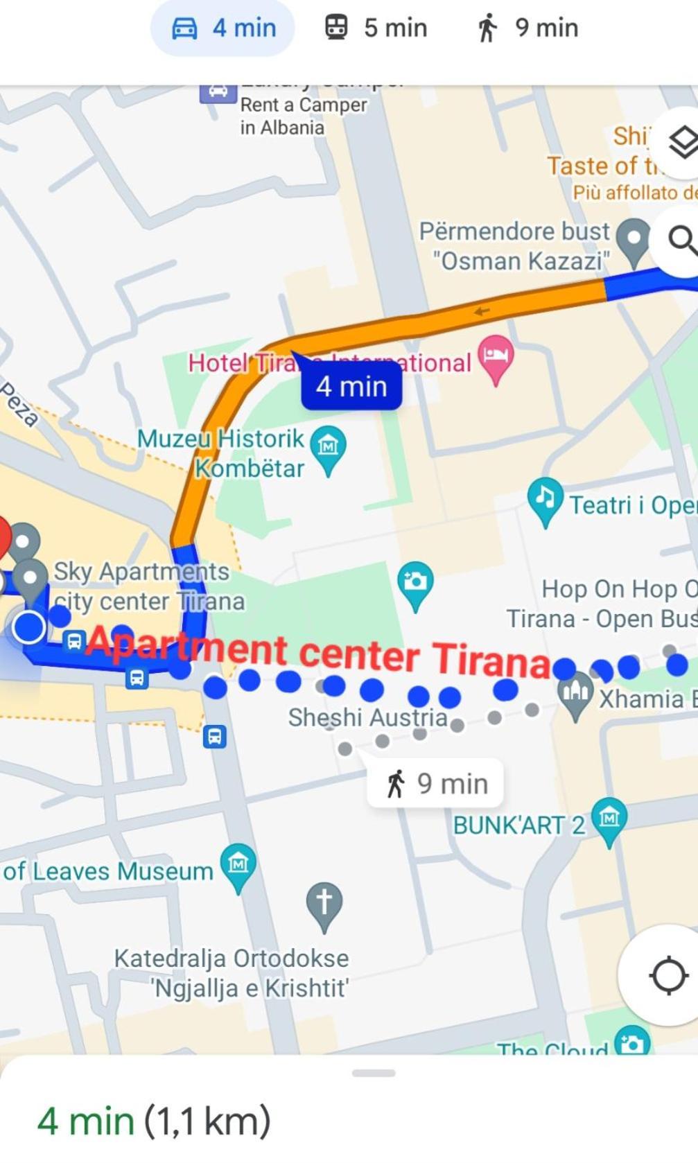 Apartament Center تيرانا الغرفة الصورة